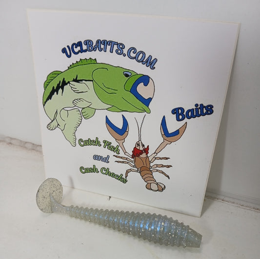 3 1/2'' Ribbed Swim Bait