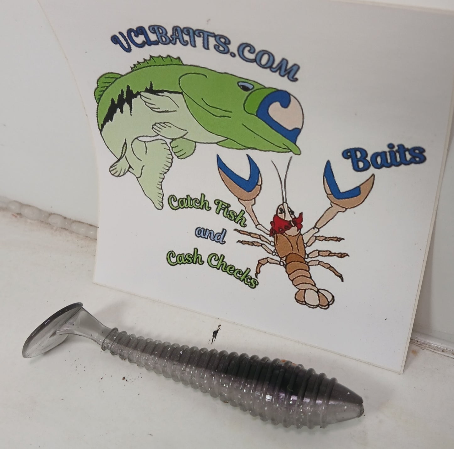 3 1/2'' Ribbed Swim Bait