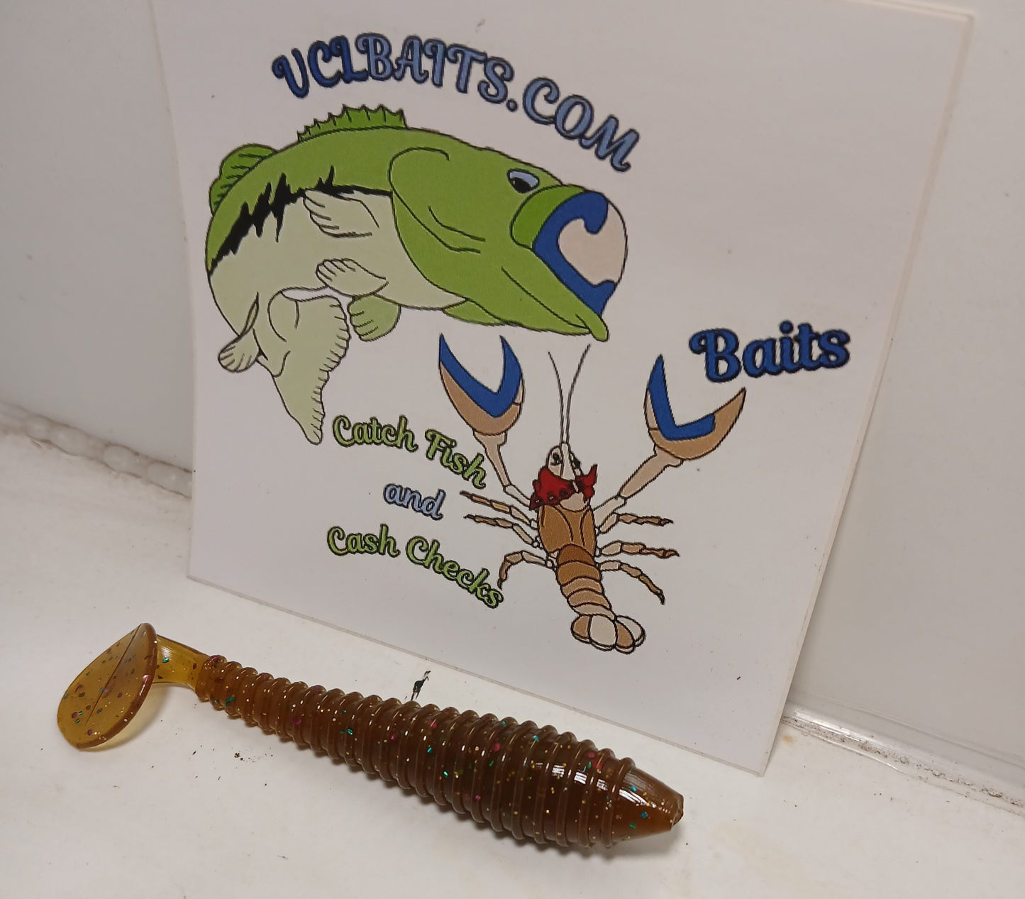 3 1/2'' Ribbed Swim Bait