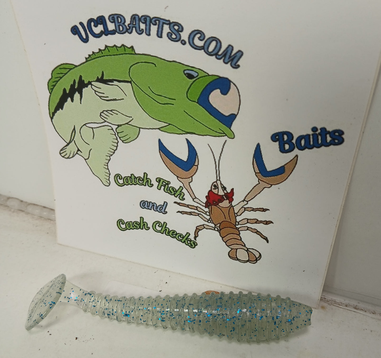 3 1/2'' Ribbed Swim Bait