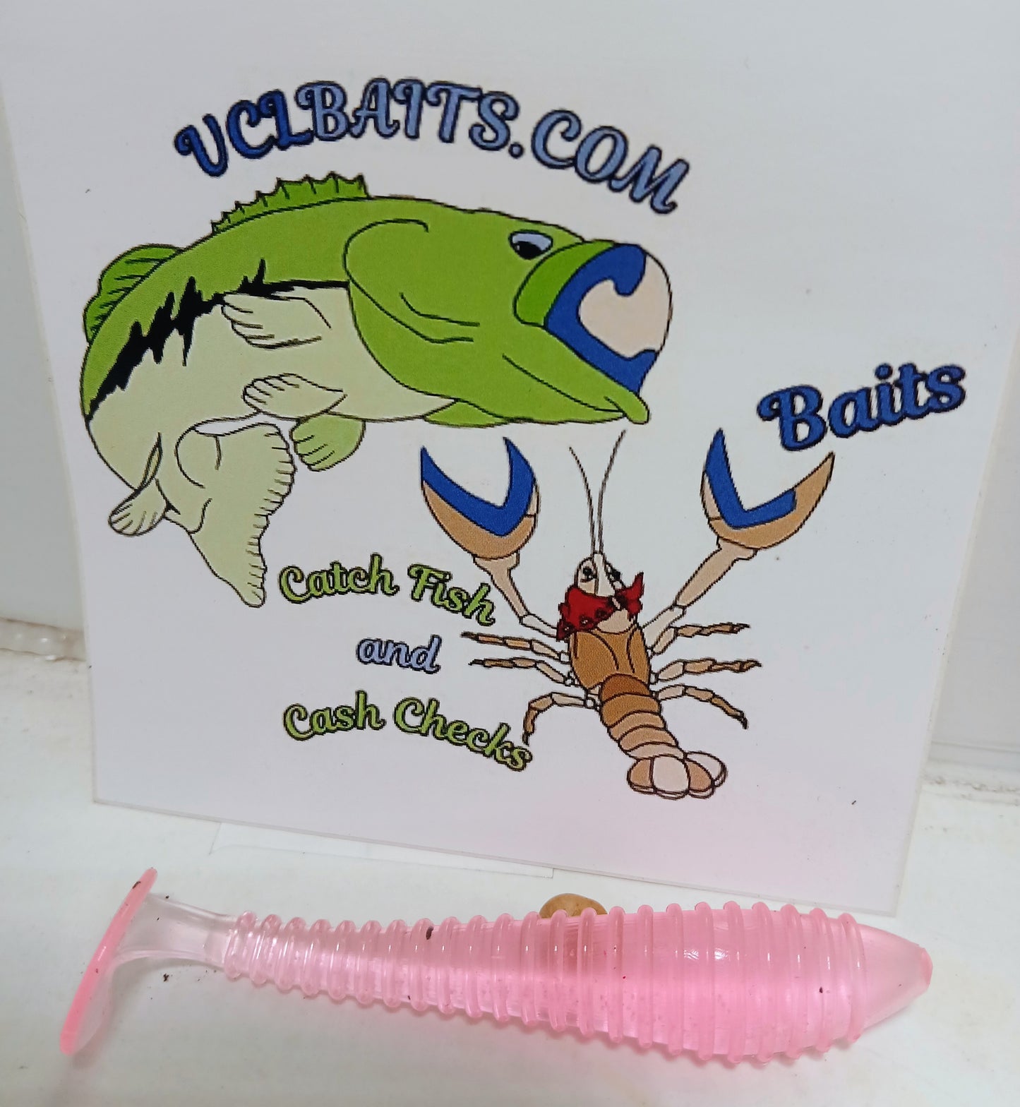 3 1/2'' Ribbed Swim Bait